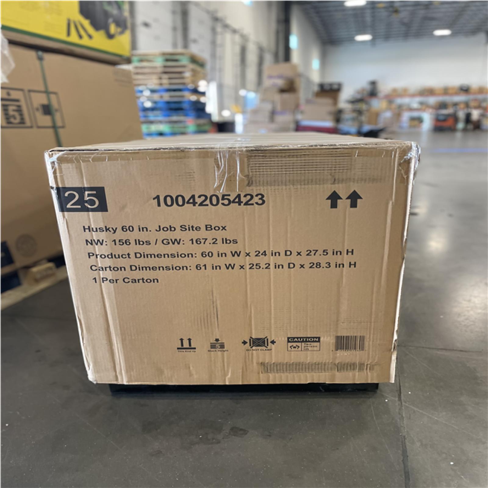 DALLAS LOCATION- HUSKY 60in Job Site Box