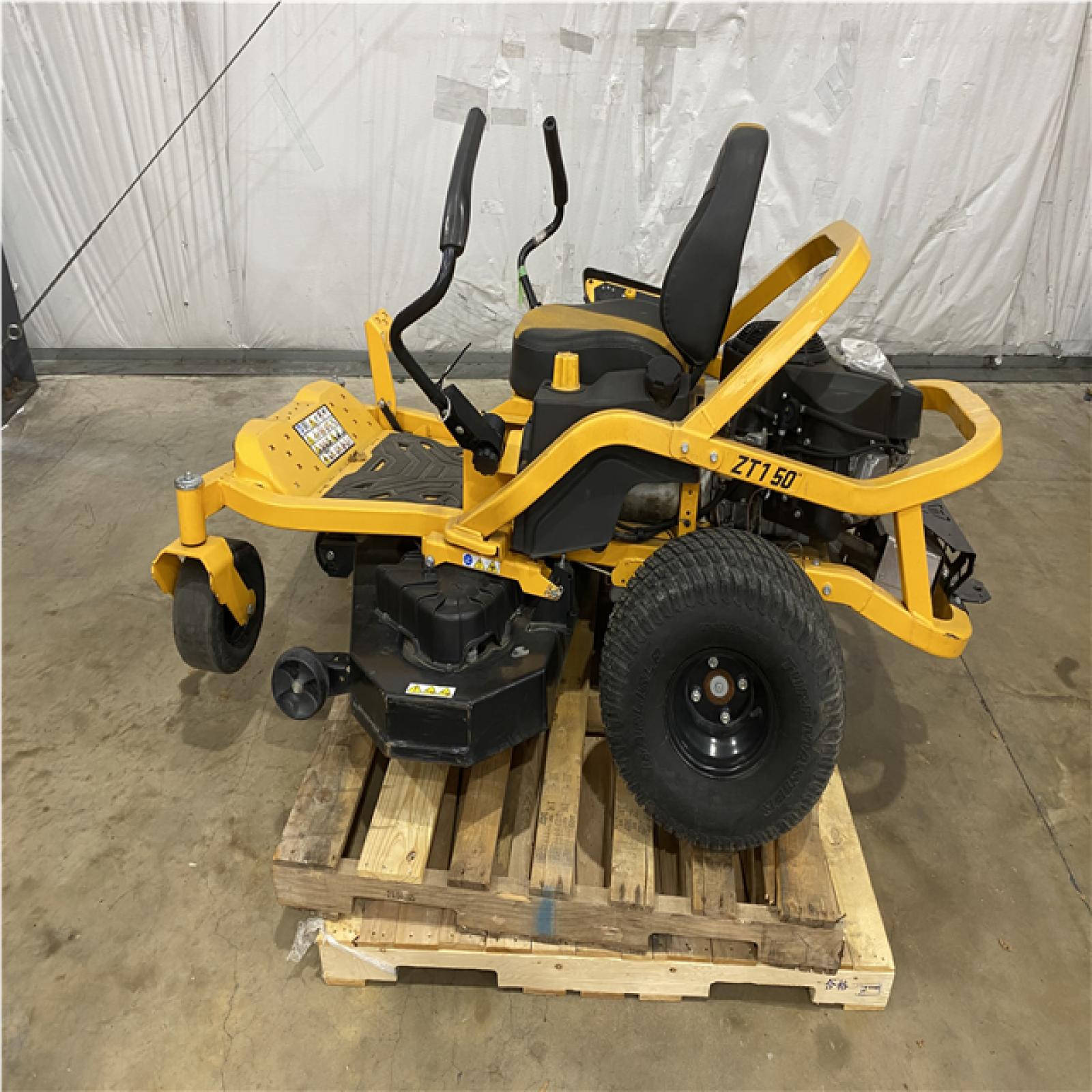 Houston Location - AS-IS Outdoor Power Equipment CUB CADET ZT1 50 SIT DOWN MOWER
