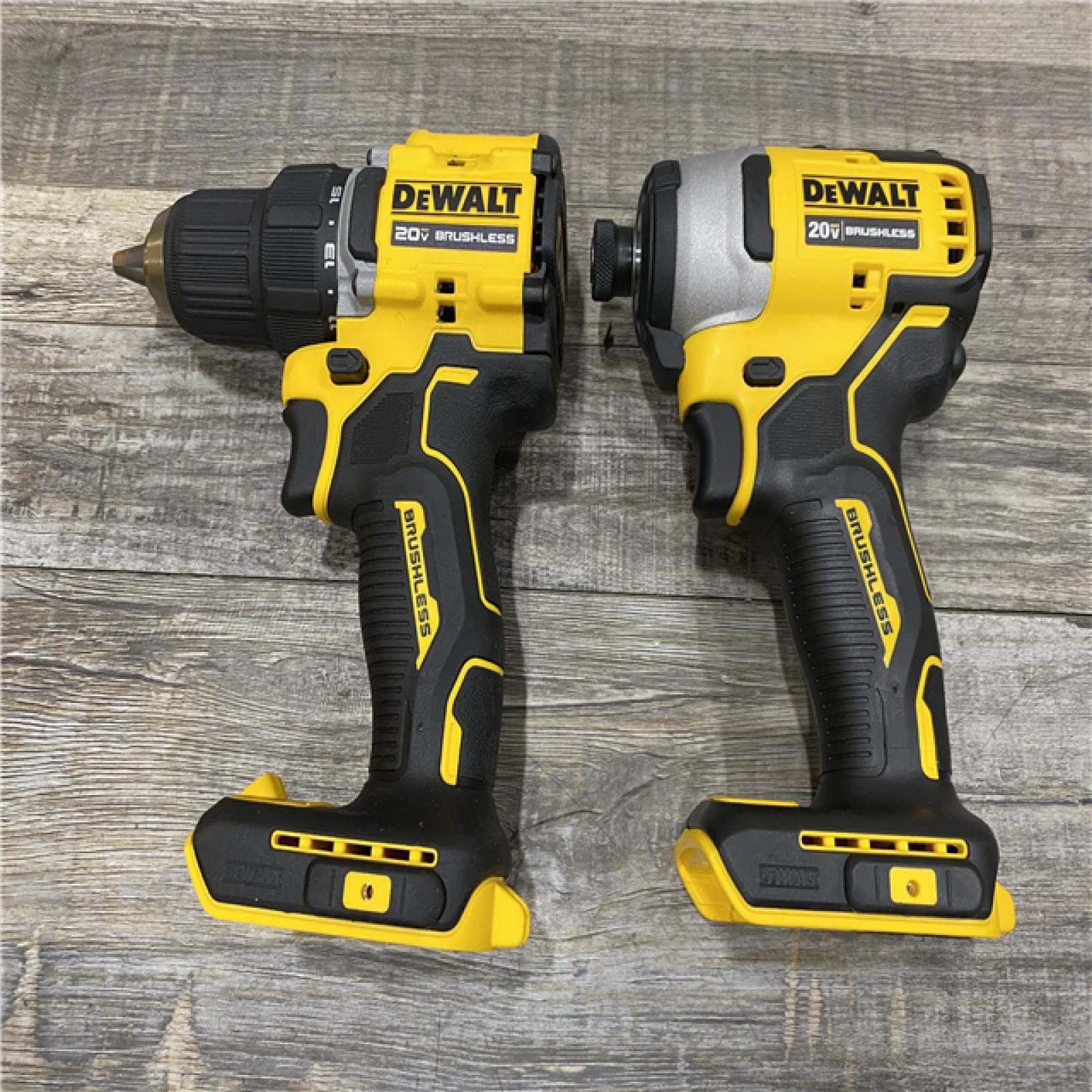 AS-IS DEWALT ATOMIC 20-Volt MAX Lithium-Ion Cordless Combo Kit