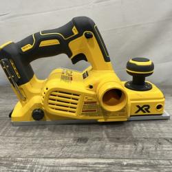 AS-IS DEWALT 20V MAX XR Cordless Brushless 3-1/4 in. Planer (Tool Only)