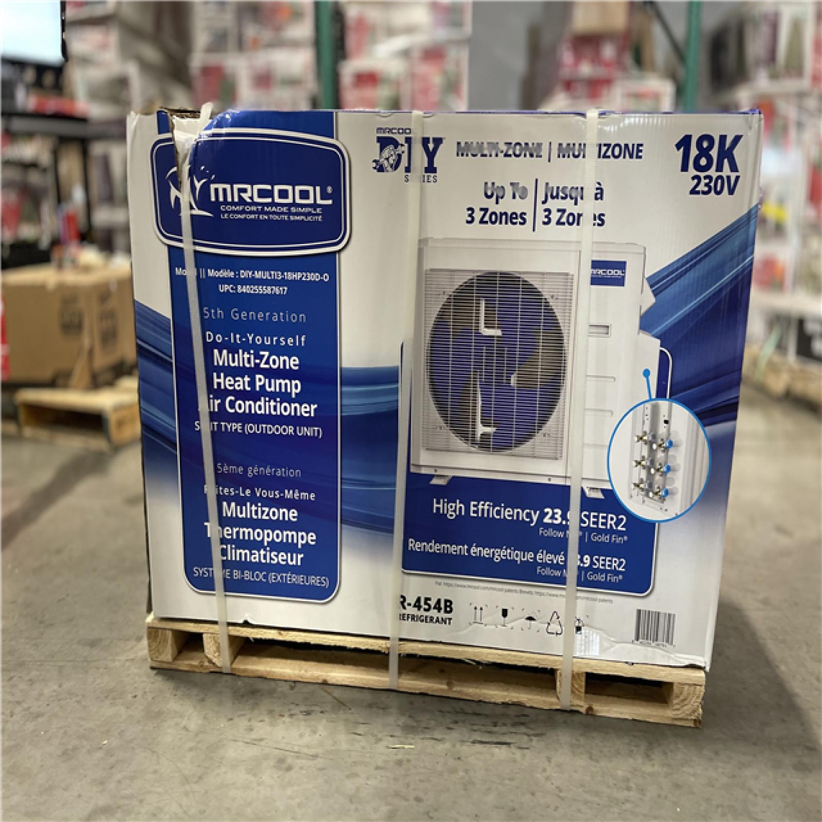 DALLAS LOCATION - MRCOOL 18K 230V HEAT PUMP (OUTDOOR UNIT ONLY)