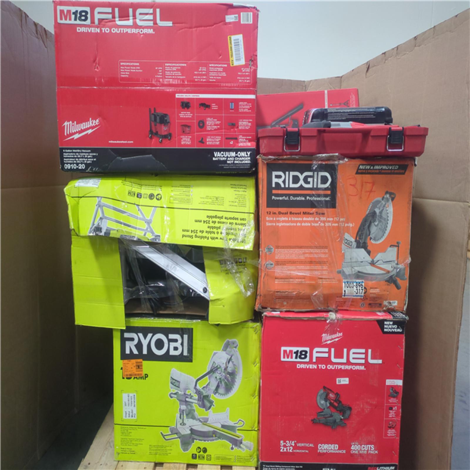 CALIFORNIA AS-IS TOOL PALLET