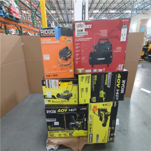 CALIFORNIA AS-IS OUTDOOR POWER EQUIPMENT