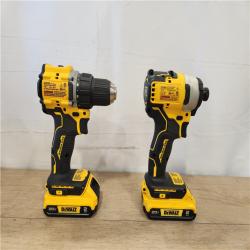 AS-IS- DEWALT ATOMIC 20-Volt MAX Lithium-Ion Cordless Combo Kit