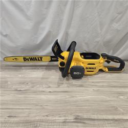 AS-IS DEWALT DCCS672B FLEXVOLT 60V MAX Cordless 18 Chainsaw (Tool Only)
