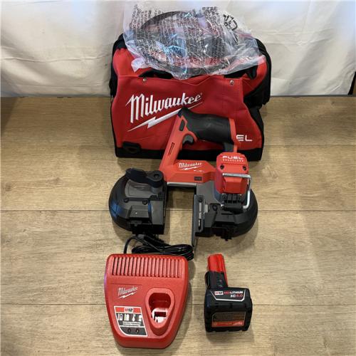 AS-IS Milwaukee M12 FUEL 12V Lithium-Ion Cordless Compact Band Saw XC Kit