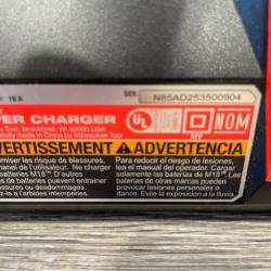 AS-IS Milwaukee 18V Dual Bay Simultaneous Super Charger