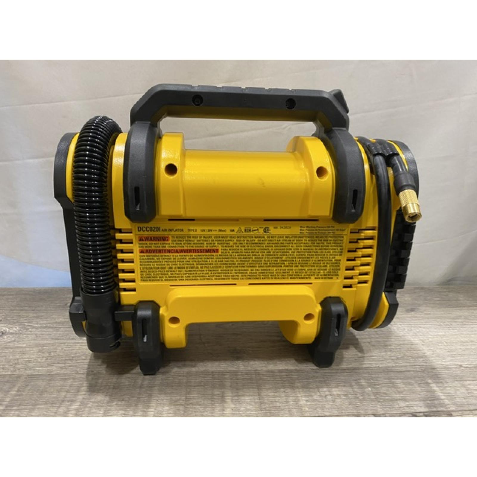 AS-IS DEWALT 20V MAX Cordless Electric Portable Inflator (Tool Only)