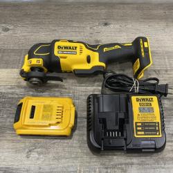 AS-IS DEWALT ATOMIC 20V MAX Cordless Brushless Oscillating Multi Tool Kit