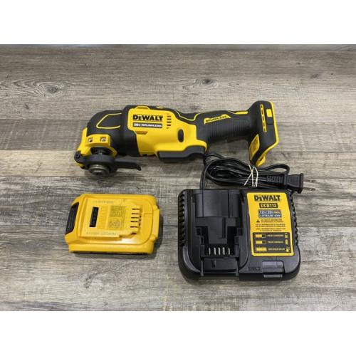 AS-IS DEWALT ATOMIC 20V MAX Cordless Brushless Oscillating Multi Tool Kit