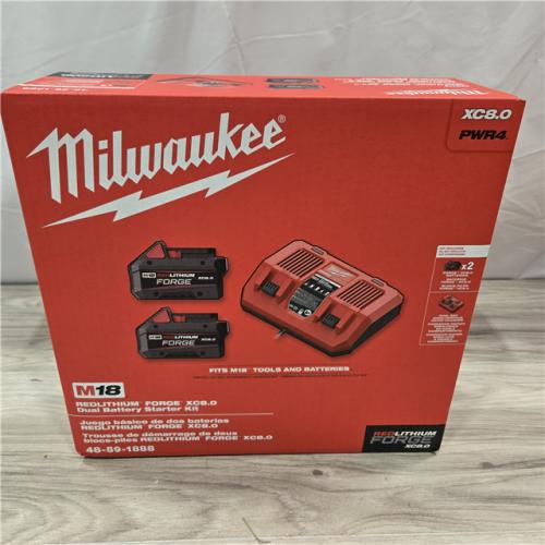 NEW! - M18 18-Volt Lithium-Ion REDLITHIUM FORGE Starter Kit