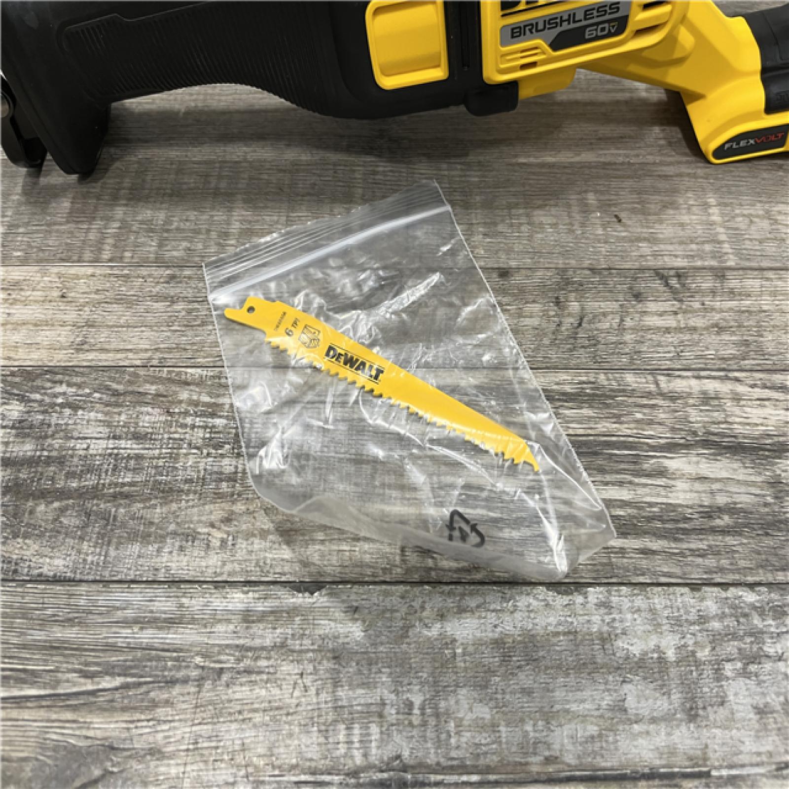 AS-IS DEWALT FLEXVOLT 60V MAX Cordless Brushless Reciprocating Saw (Tool Only)