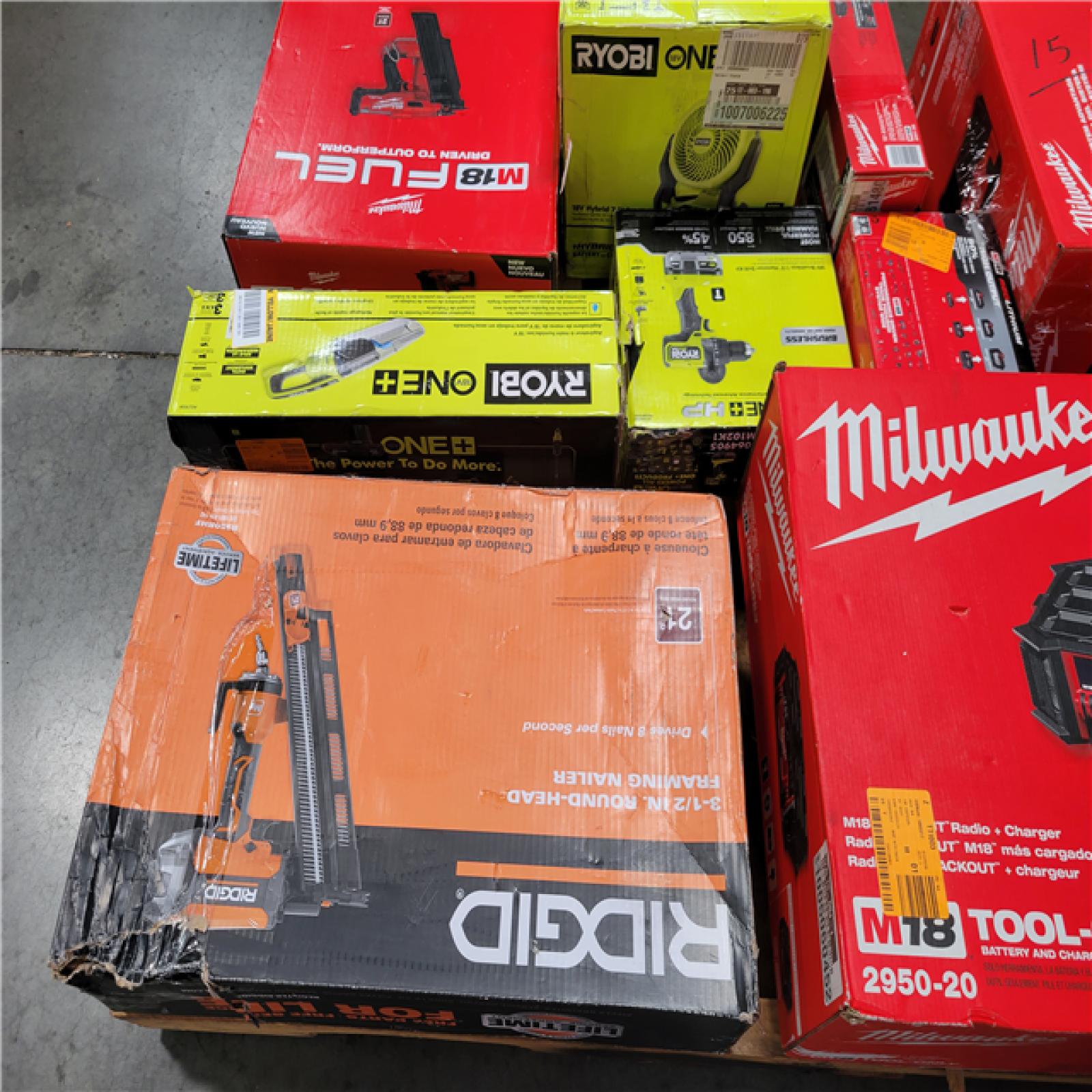 CALIFORNIA AS-IS TOOL PALLET