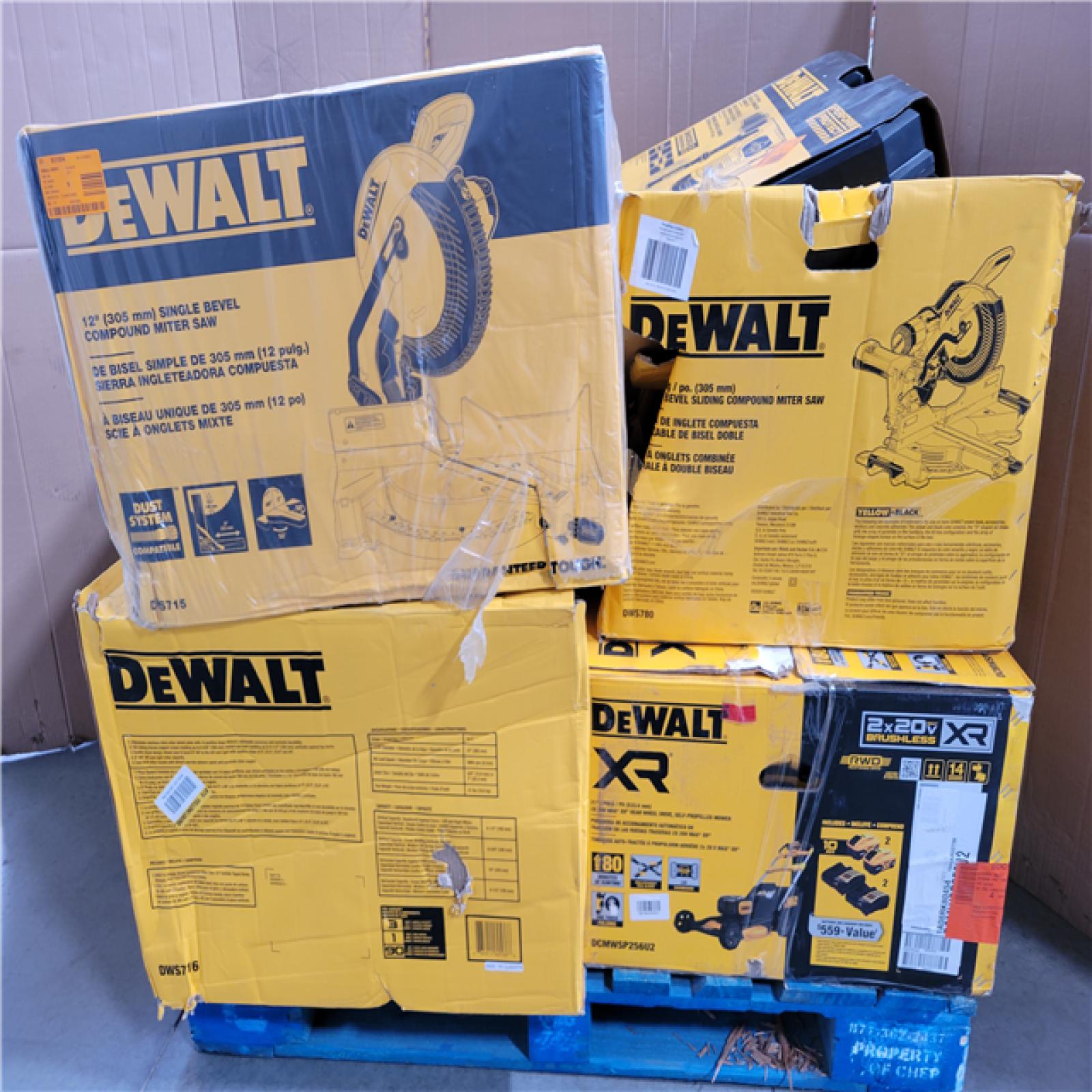 CALIFORNIA AS-IS TOOL PALLET