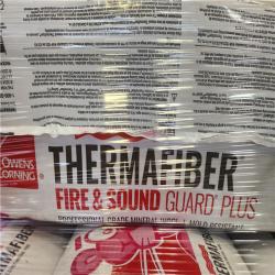 Phoenix Shop Owens Corning 15 in. x 47 in. R15 Thermafiber Fire and Sound Guard Plus Mineral Wool Insulation Batt 14-Bags (548 Sq.Ft)