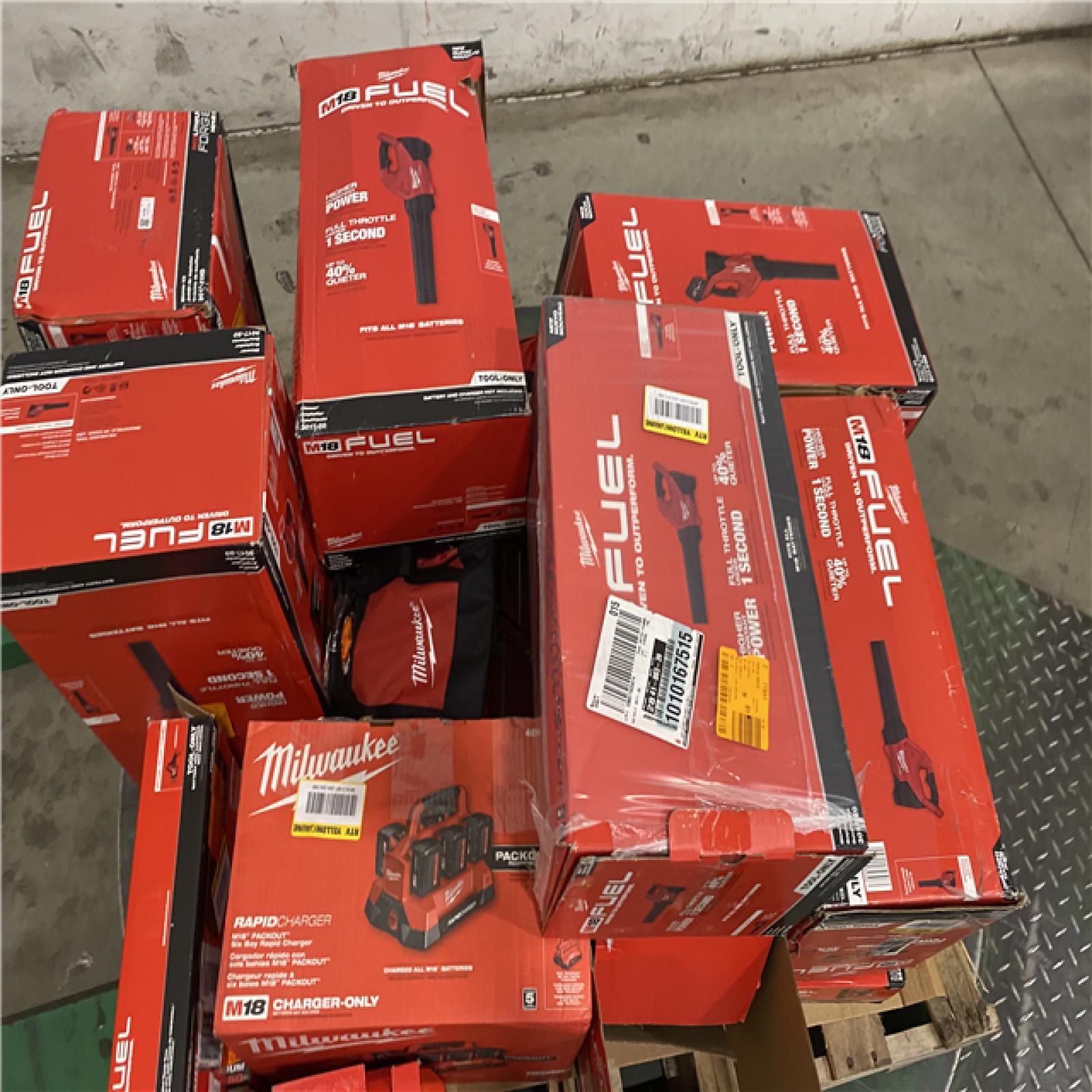 Dallas Location - As-Is MILWAUKEE Tool Pallet