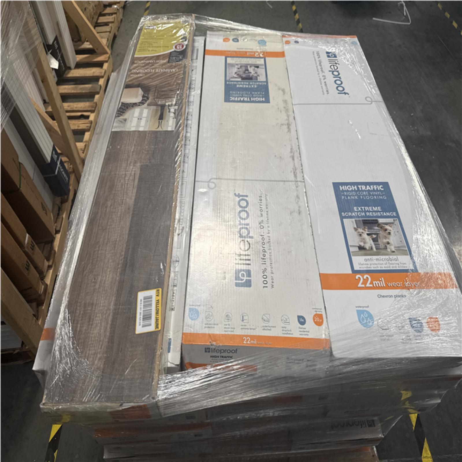 CALIFORNIA AS IS LIFEPROOF VINYL PLANK FLOORING