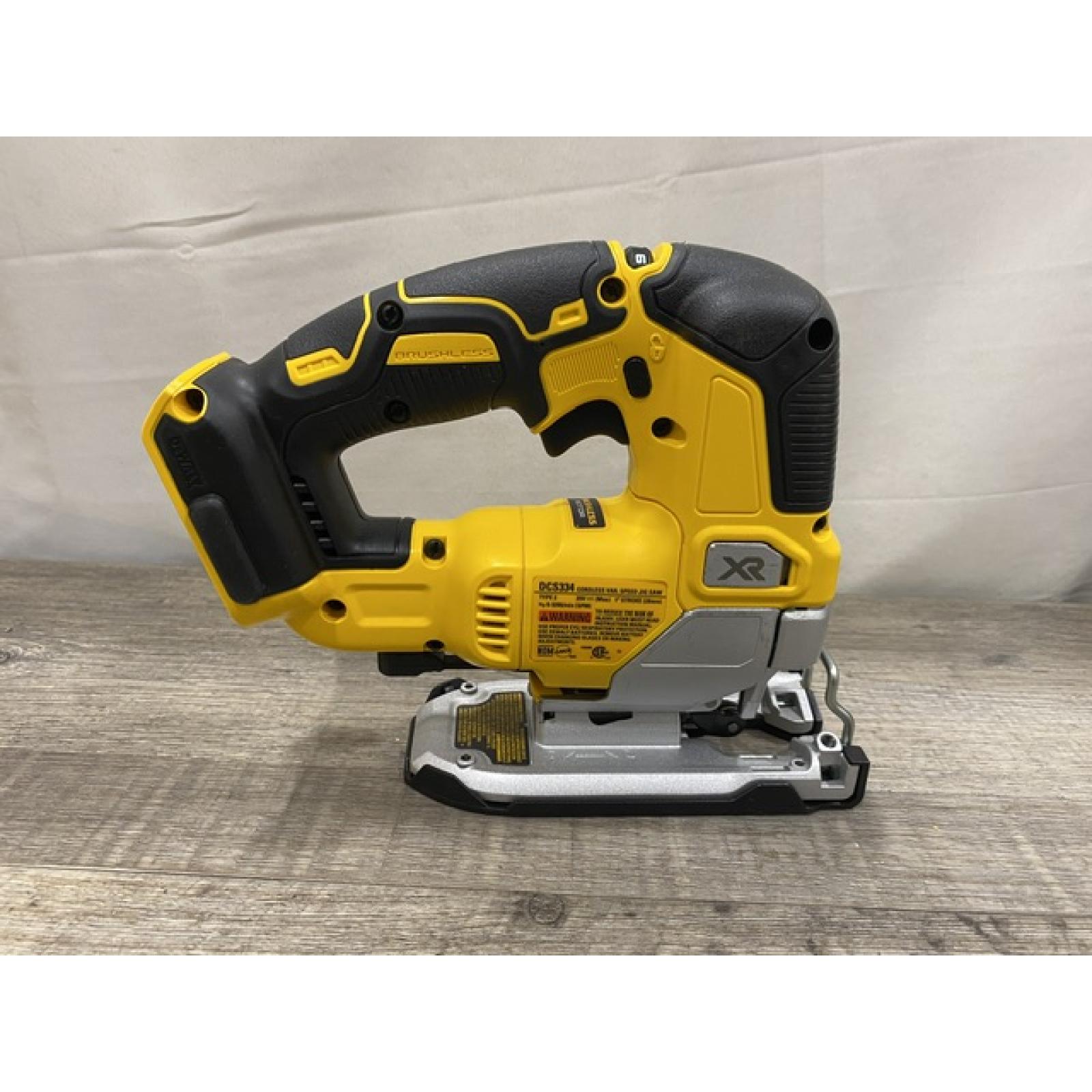 AS-IS DEWALT 20V MAX XR Cordless Brushless Jigsaw (Tool Only)