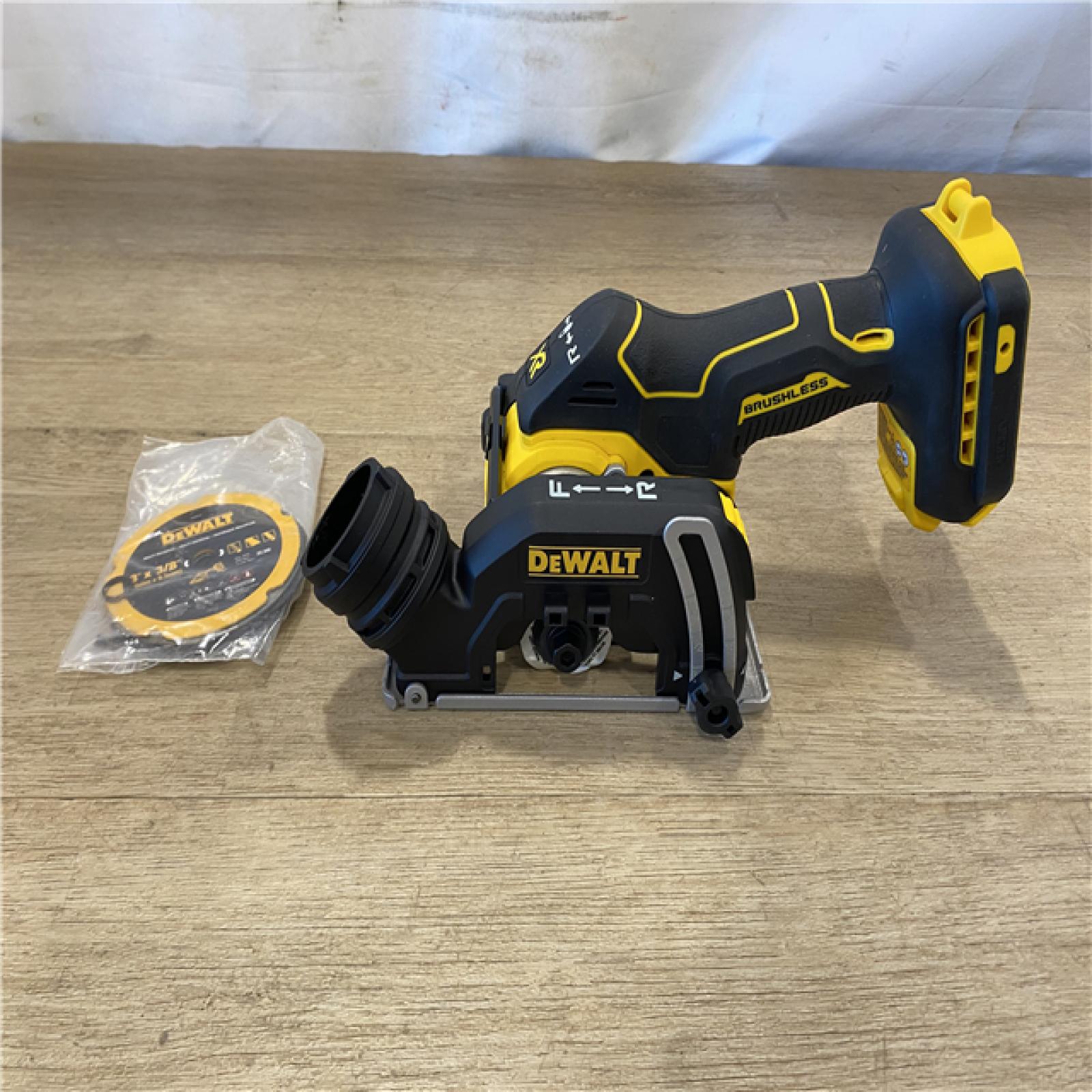 AS-IS DEWALT 20V XR Cordless 3 in. Cut-Off Tool (Tool Only)