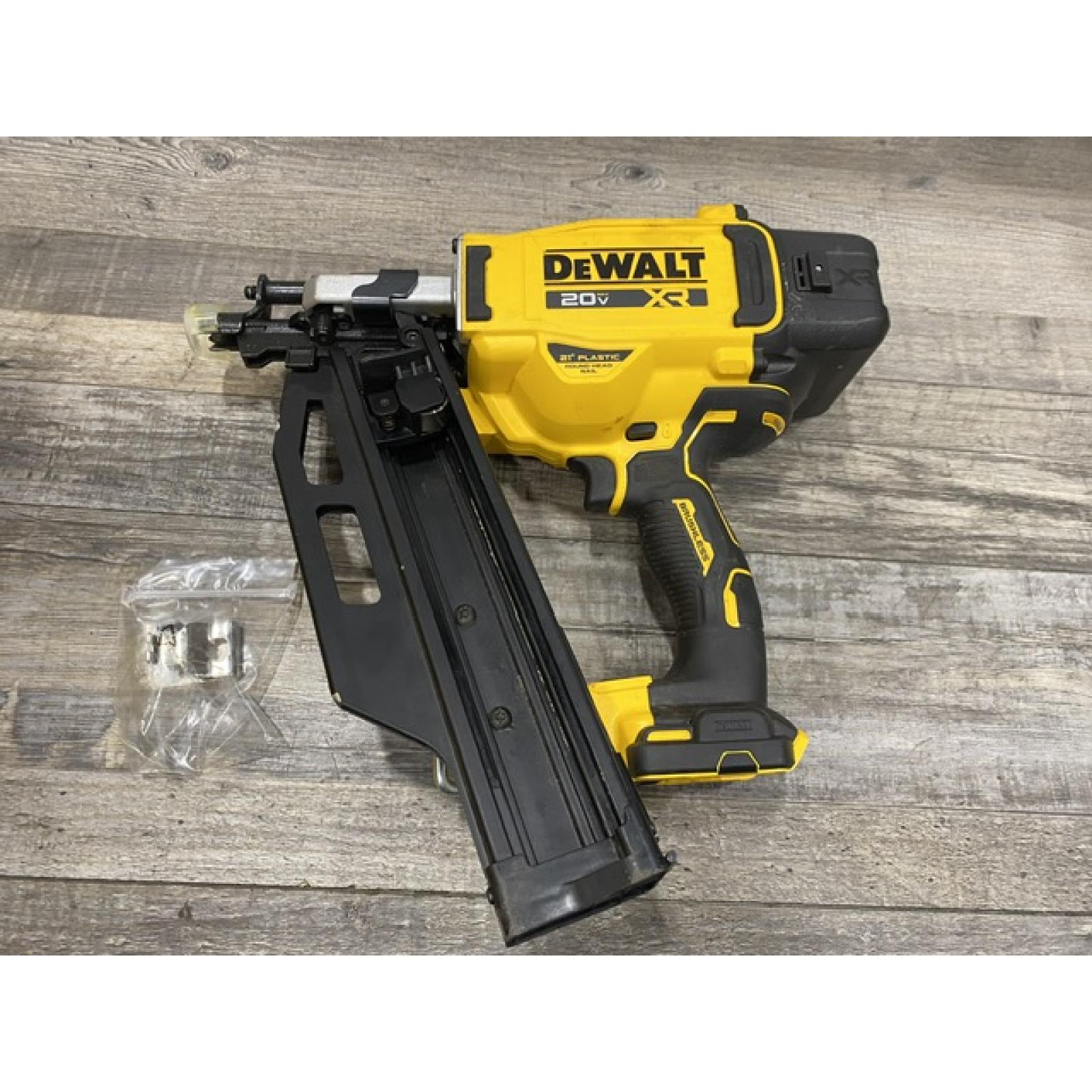 AS-IS DEWALT 20-Volt 21° Cordless Framing Nailer (Tool-Only)