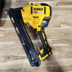 HOUSTON LOCATION - AS-IS DEWALT 20V MAX XR Lithium-Ion Cordless 2-1/2 in. 15-Gauge Finish Nailer Kit