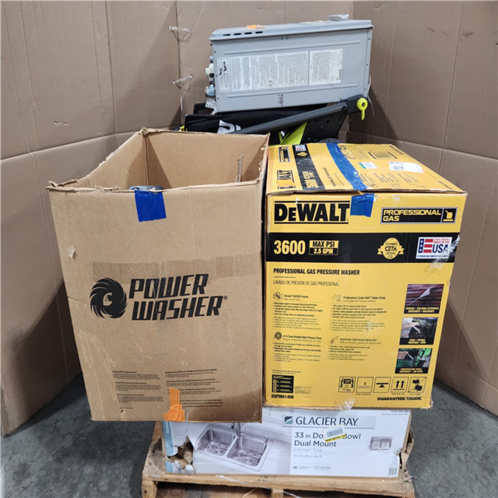 CALIFORNIA AS-IS HOME IMPROVEMENT PALLET