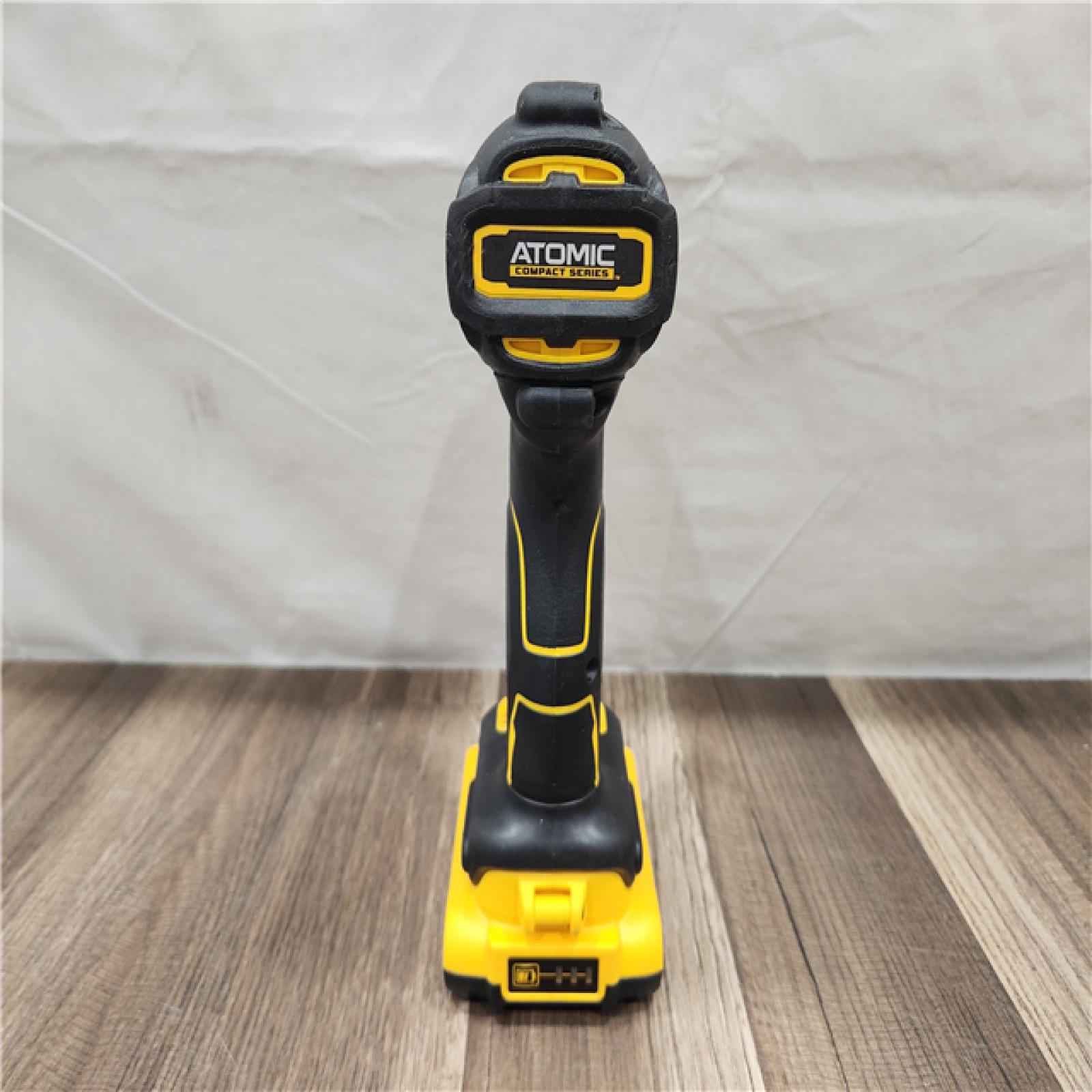 AS-IS- DeWALT ATOMIC 20V MAX Cordless Compact Impact Driver Kit W/ Li-Ion 2ah Battery, 1/4, Brushless