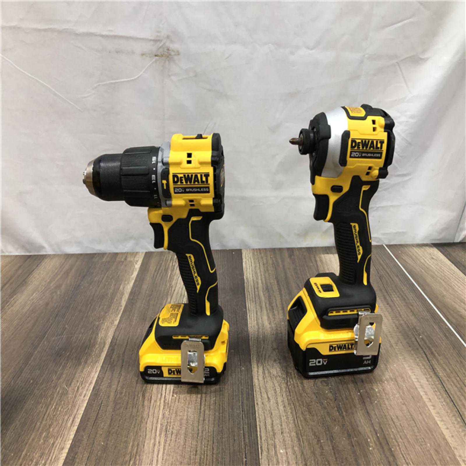 AS-IS DEWALT ATOMIC 20V MAX Lithium-Ion Cordless 2-Tool Combo Kit