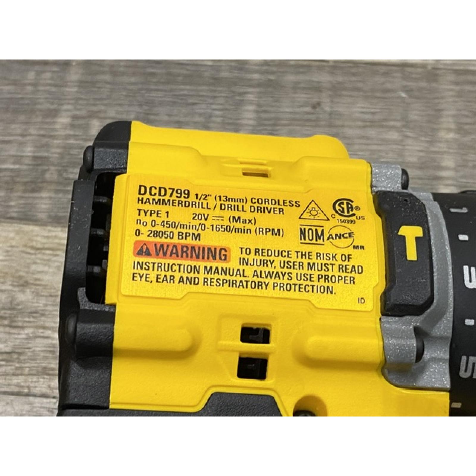 AS-IS DEWALT ATOMIC 20V MAX Lithium-Ion Cordless 2-Tool Combo Kit