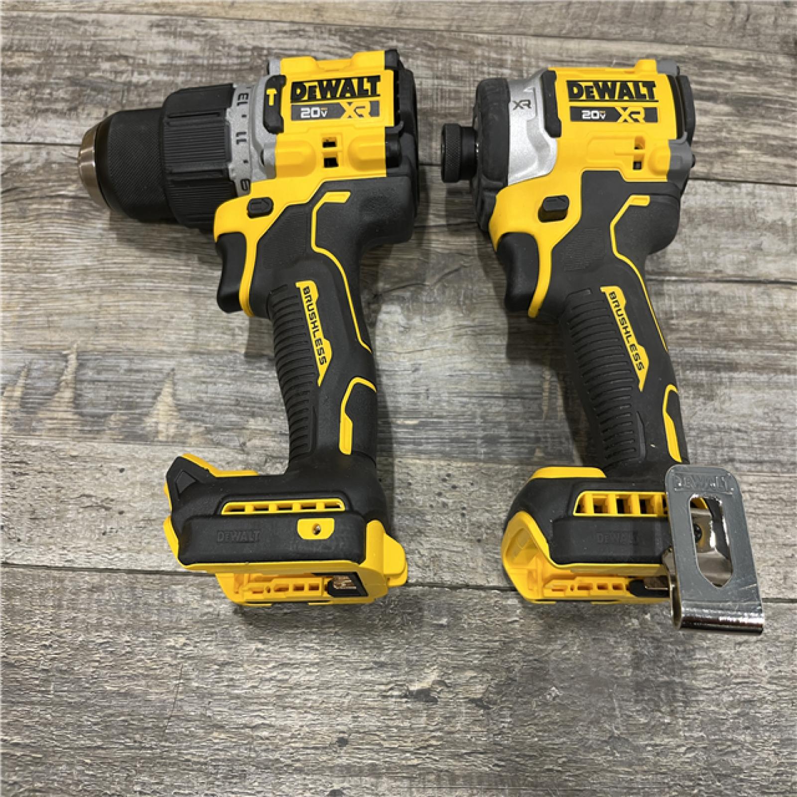 AS-IS DEWALT 20V Lithium-Ion Cordless 2-Tool Combo Kit