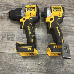 AS-IS DEWALT 20V Lithium-Ion Cordless 2-Tool Combo Kit