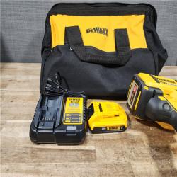 HOUSTON LOCATION - AS - IS DEWALT 20V MAX XR Lithium-Ion Cordless 18-Gauge Narrow Crown Stapler Kit