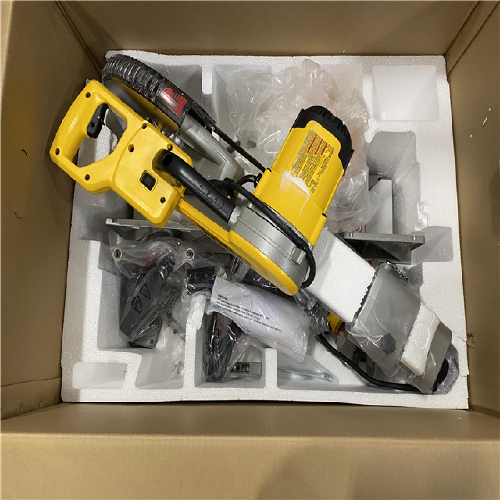 As-is- DeWALT  12in Double Bevel Sliding Compound Miter Saw