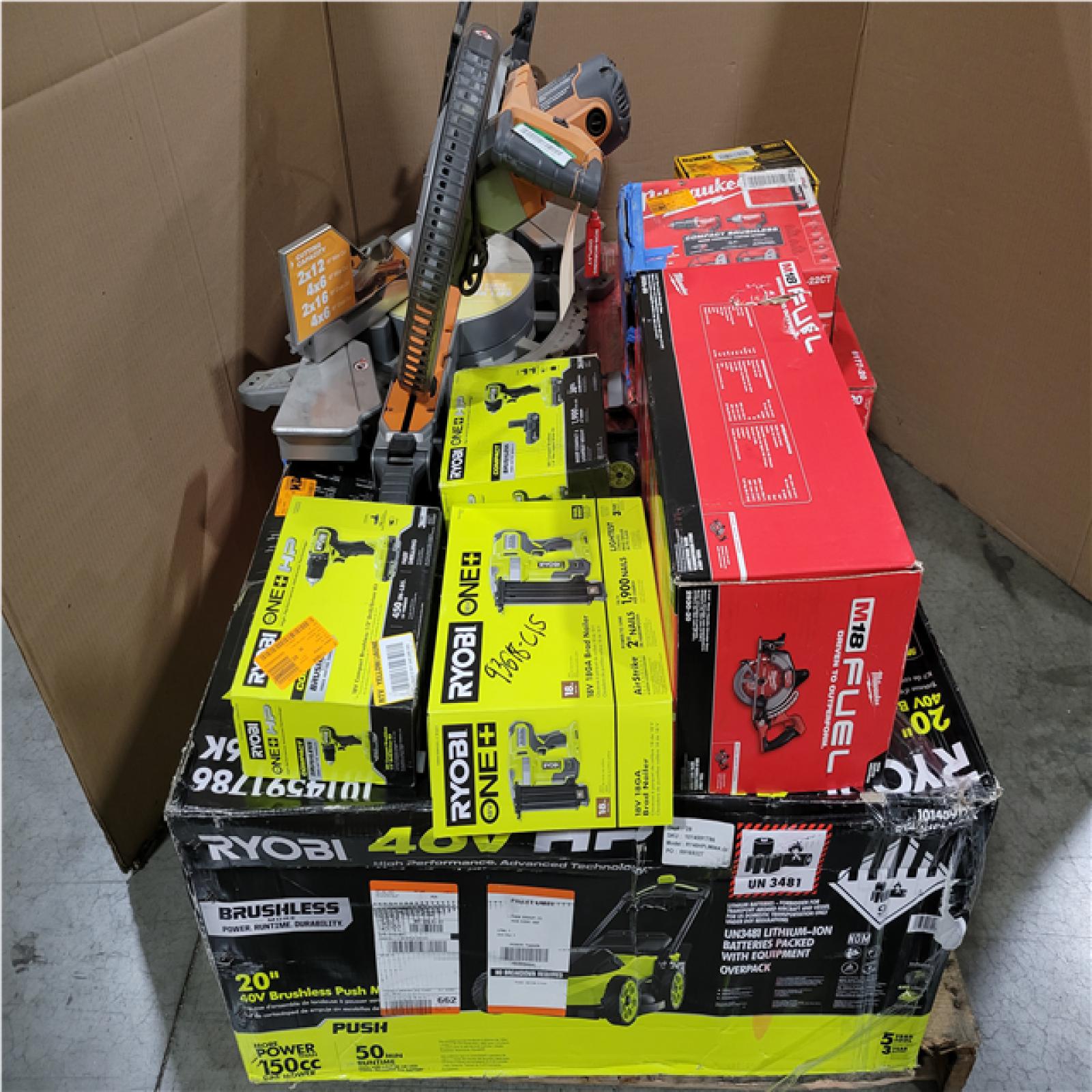 CALIFORNIA AS-IS TOOL PALLET