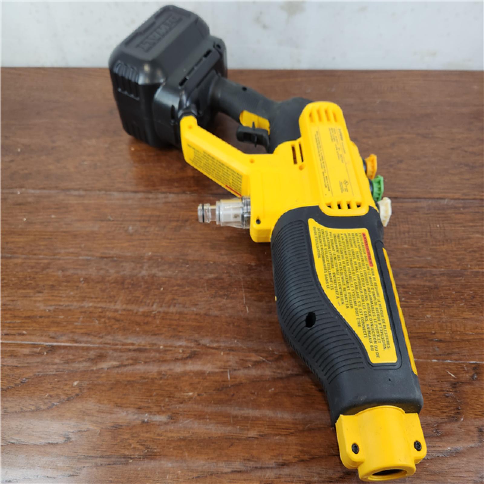 AS-IS DEWALT 20V MAX 550 PSI 1.0 GPM Cold Water Cordless Electric Power Cleaner (Tool Only)