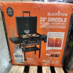 Phoenix NEW Blackstone 2-Burner Propane Outdoor Griddle with Hood in Black