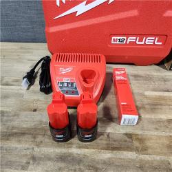 HOUSTON LOCATION - AS-IS Milwaukee M12 FUEL Brushless Cordless ProPEX Expander Tool Kit w/ ProPEX Heads and Hard Case