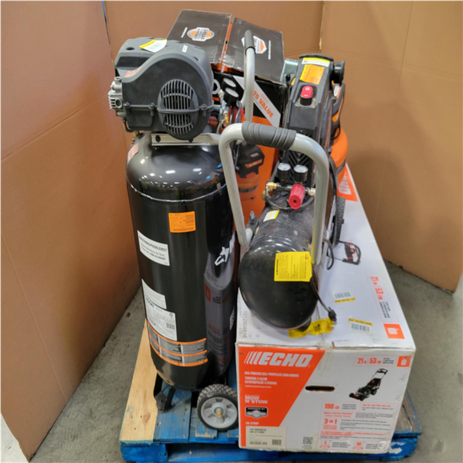CALIFORNIA AS-IS OUTDOOR POWER EQUIPMENT