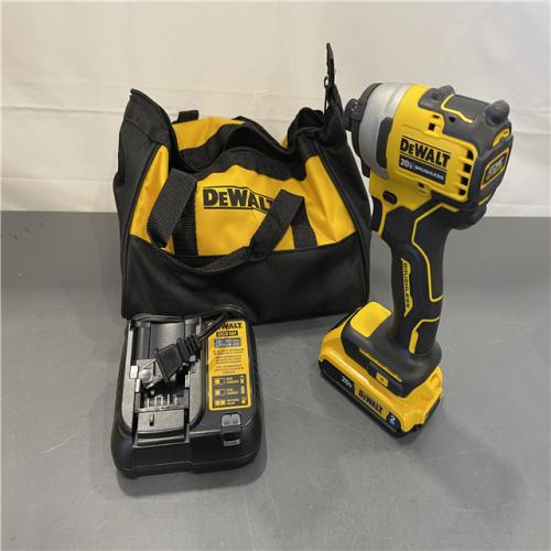 AS-IS - DeWALT ATOMIC 20V MAX Cordless Compact Impact Driver Kit W/ Li-Ion Battery, 1/4, Brushless