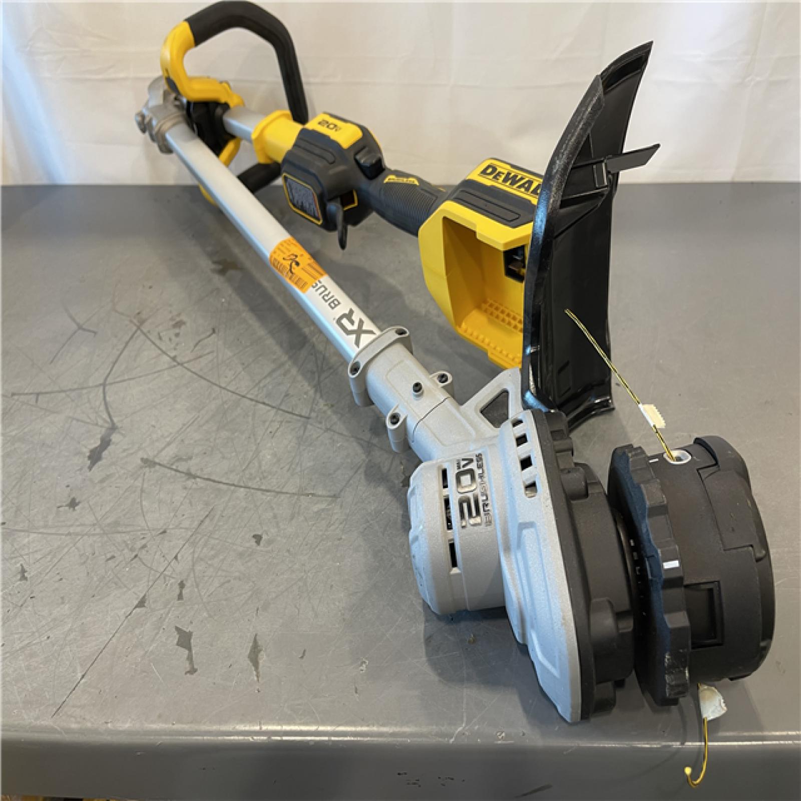 AS-IS - DEWALT 20V MAX 14 in. Brushless Cordless Battery Powered Foldable String Trimmer (Tool Only)