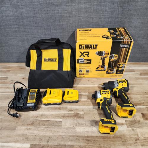 HOUSTON LOCATION - AS-IS DEWALT 20V XR Lithium-Ion Cordless 2-Tool Combo Kit