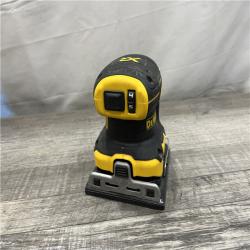 AS-IS DEWALT 20V MAX XR Brushless Cordless 1/4 Sheet Variable Speed Sander (Tool Only)