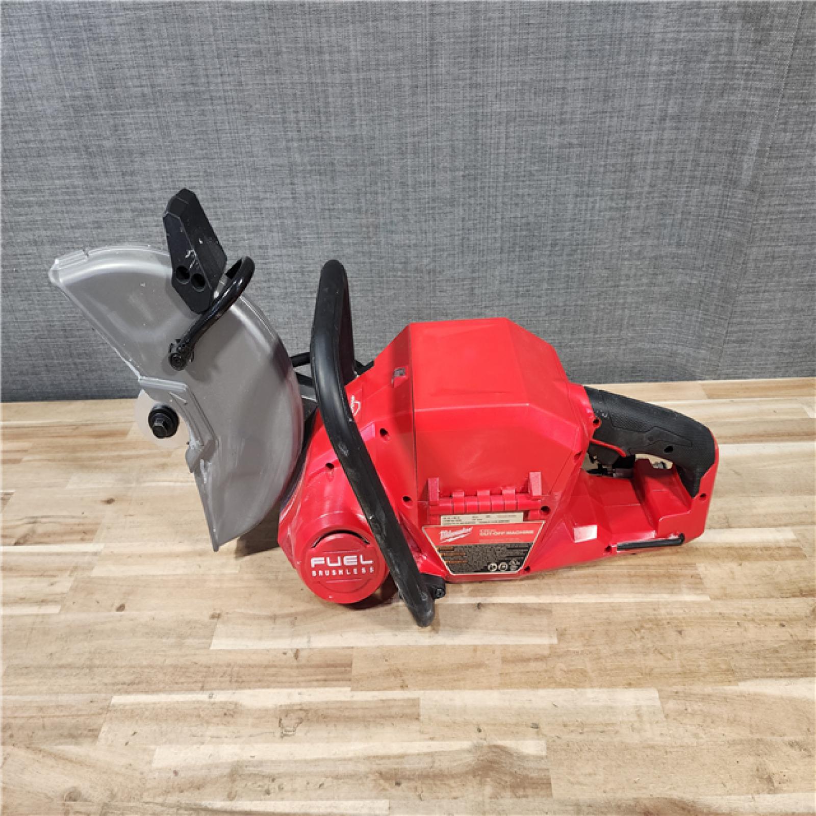 HOUSTON LOCATION - AS-IS Milwaukee FUEL ONE-KEY 18V Lithium-Ion Brushless Cordless 9 in. Cut Off Saw (Tool-Only)