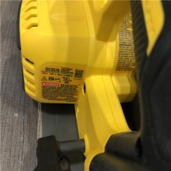 AS-IS DEWALT FLEXVOLT 60V MAX Cordless Brushless 7-1/4 in. Circular Saw with Brake (Tool Only)