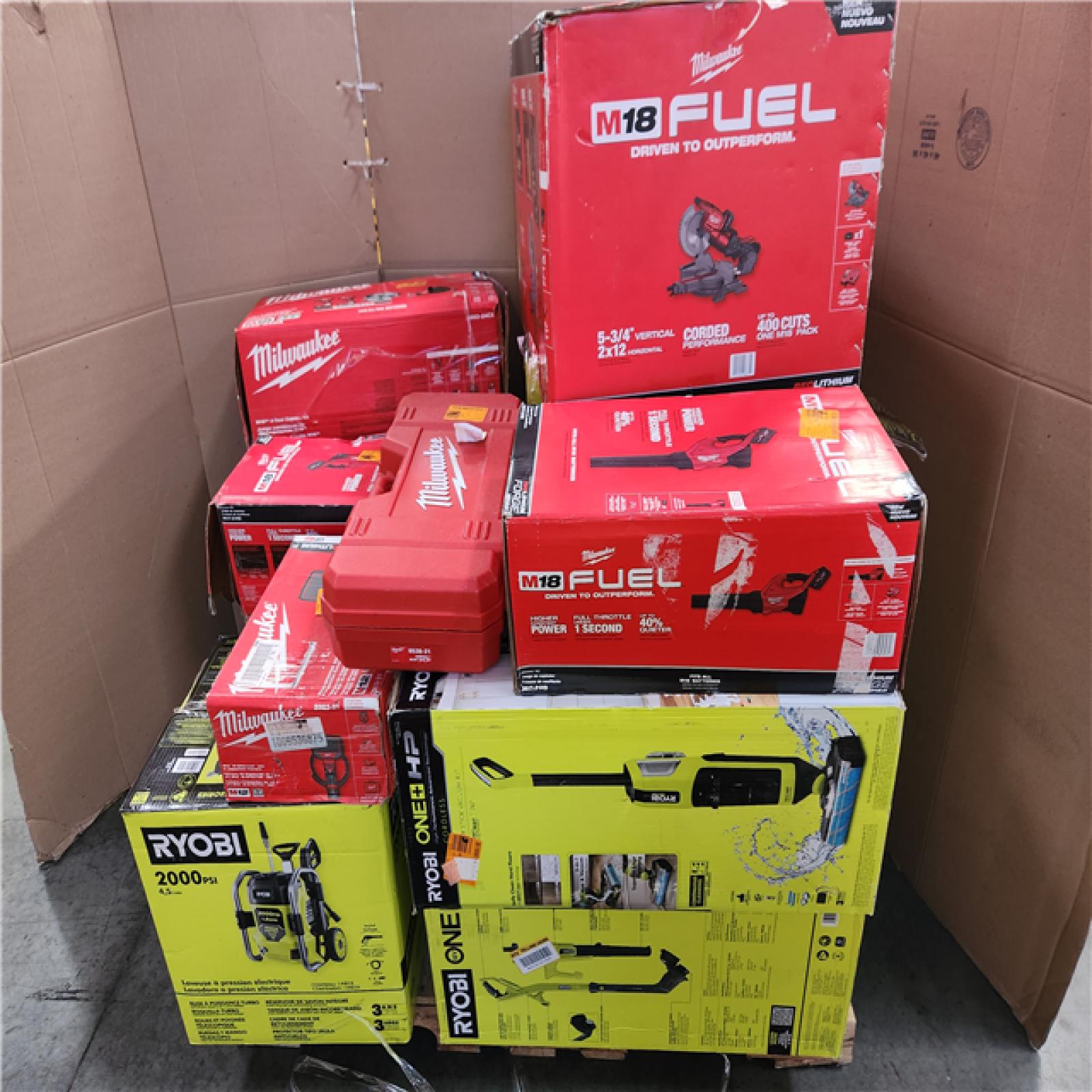 CALIFORNIA AS-IS TOOL PALLET