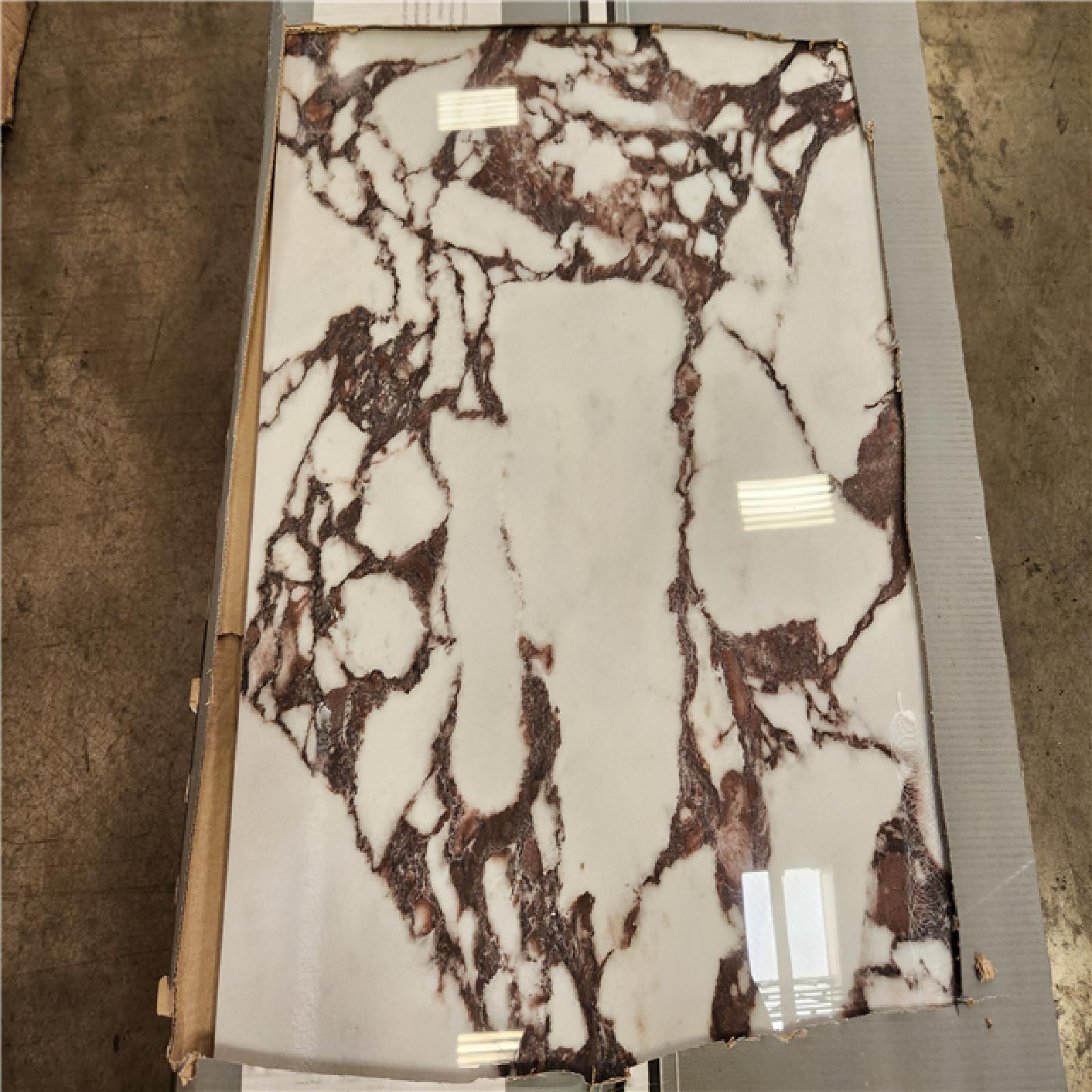 Phoenix NEW MSI Calacatta Viola 24 in. x 48 in. Polished Porcelain Marble Look Floor and Wall Tile (240 sq. ft./15 Case)