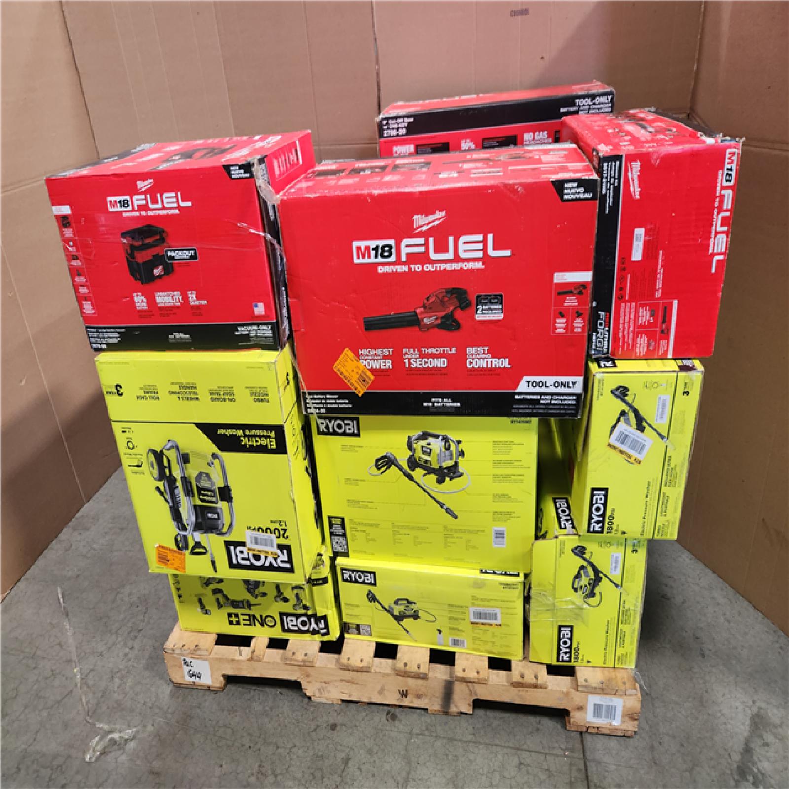 CALIFORNIA AS-IS TOOL PALLET