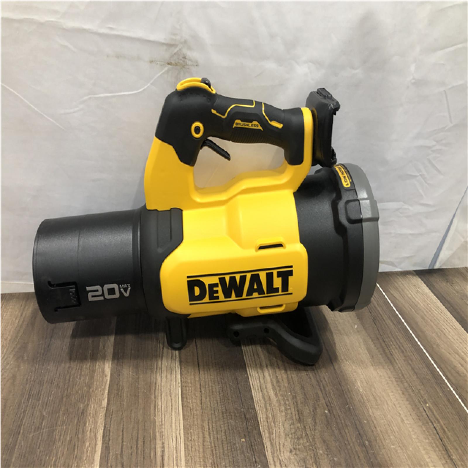 AS-IS DEWALT 20V MAX XR 550 CFM 133 MPH Cordless Battery Powered Blower (Tool-Only)
