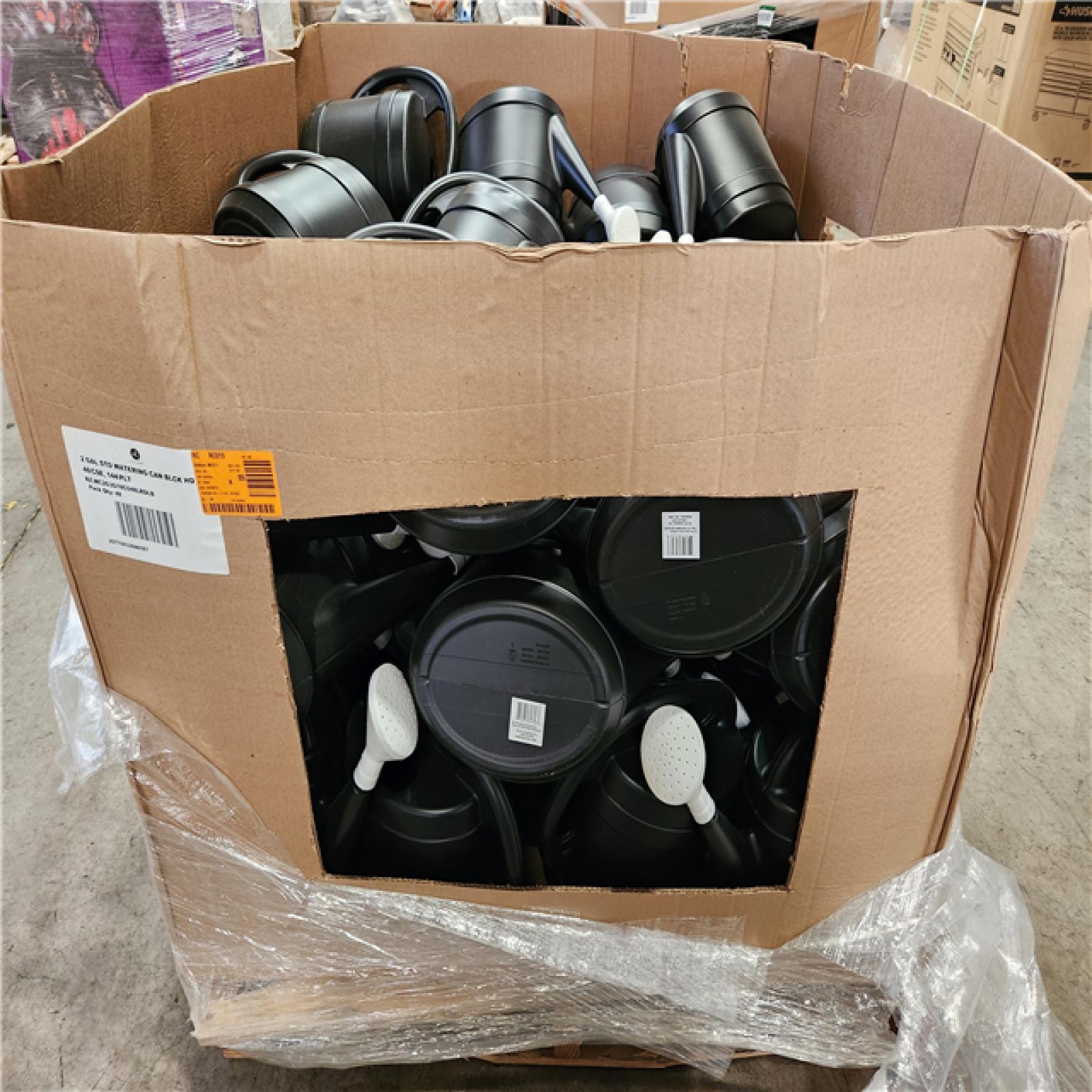 Phoenix Location 2 Gal. Standard Watering Can in Black Pallet (48 Total)