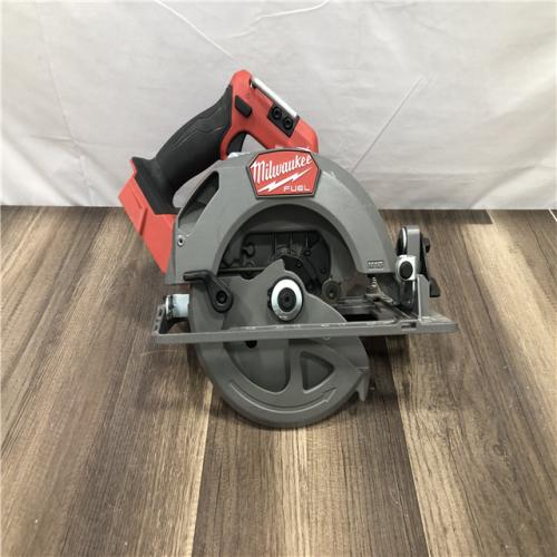 AS-IS Milwaukee FUEL 18V Lithium-Ion Brushless Cordless 7-1/4 in. Circular Saw (Tool-Only)